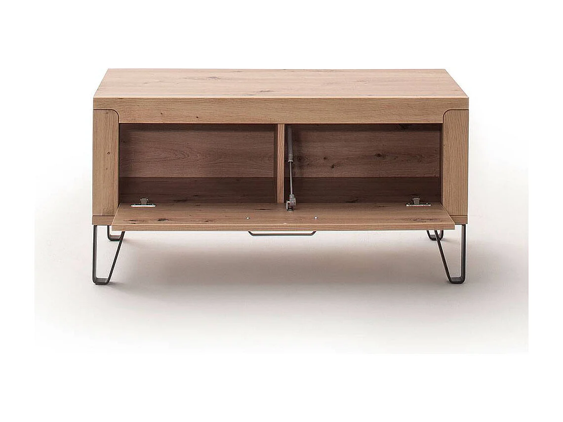 Sitzbank Dielenbank in Wildeichefarben 38 cm tief