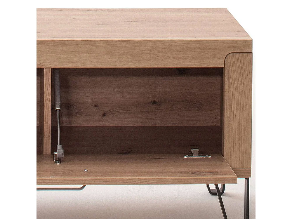 Sitzbank Dielenbank in Wildeichefarben 38 cm tief