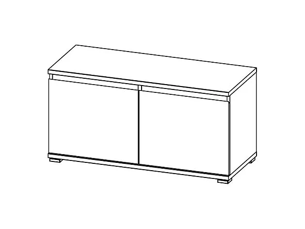 Bank für Garderobe Buche Dekor