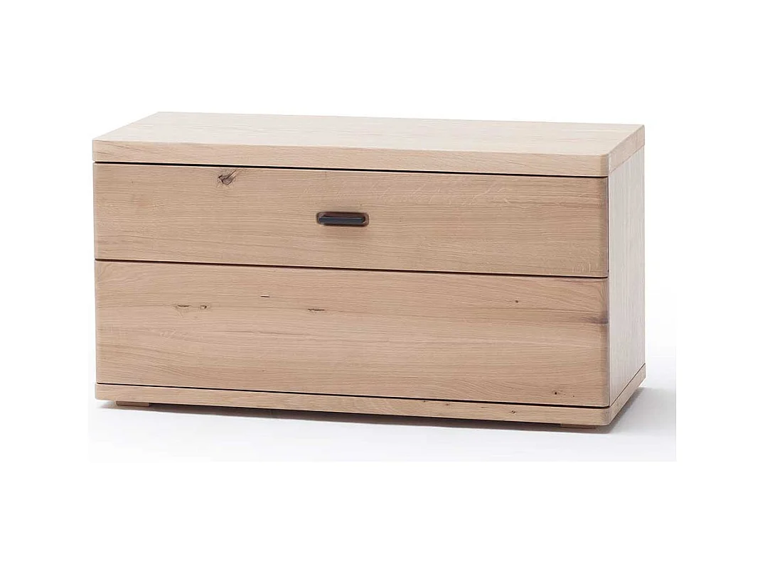 Flurbank in Eiche Bianco furniert Klappe