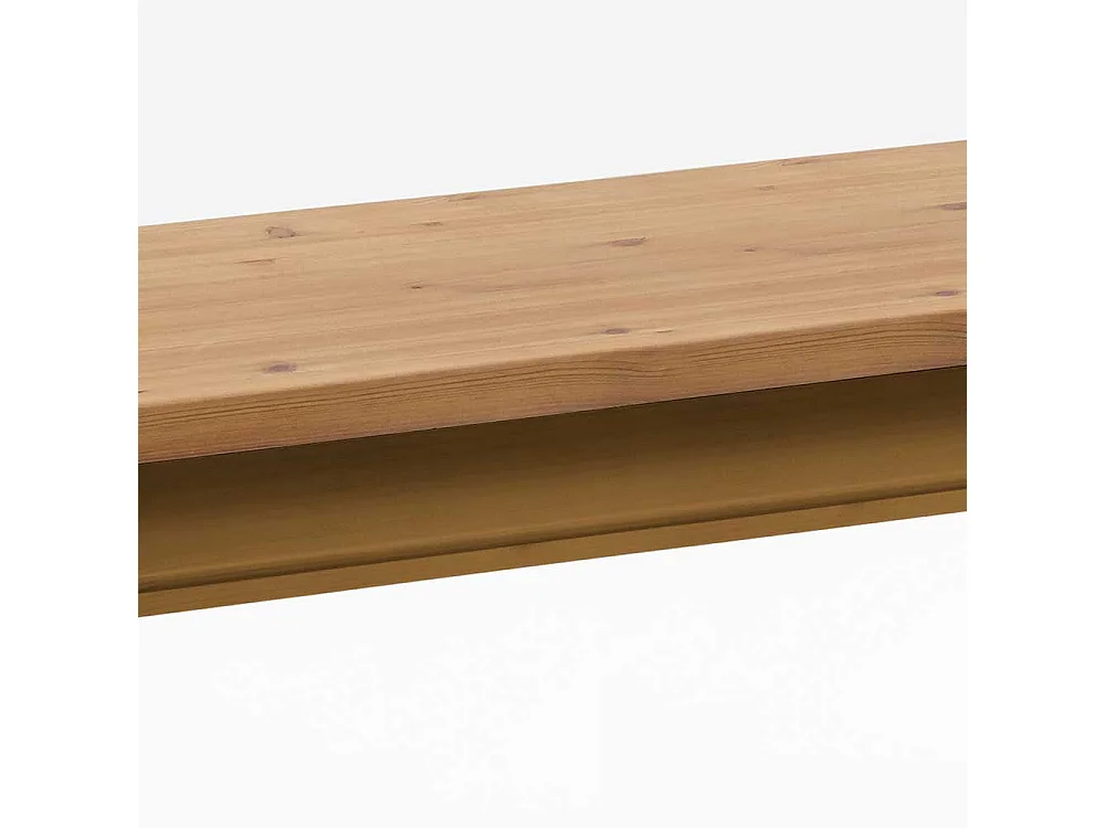 Esstischbank aus Kiefer massiv in Laugenfarben 46 cm Sitzhöhe