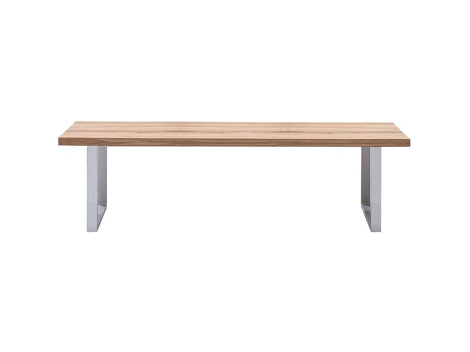 Massivholzbank aus Kernbuche Eisen