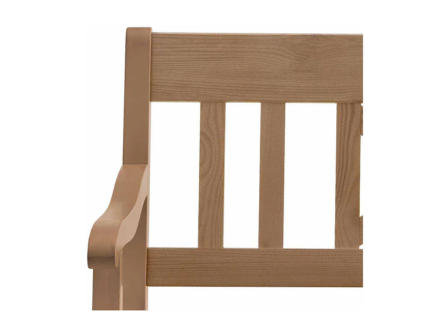 Massivholzbank mit Stauraum Kiefer geölt und gebeizt