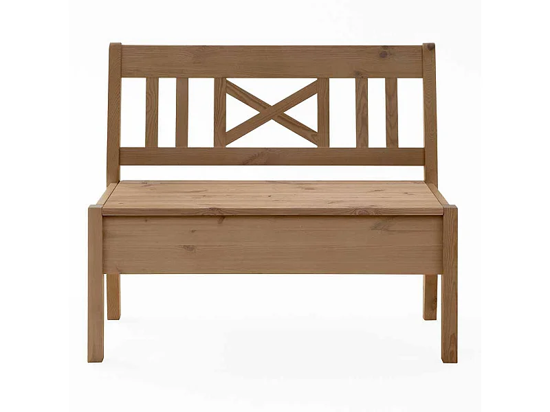 Esszimmerbank aus Kiefer massiv Stauraum