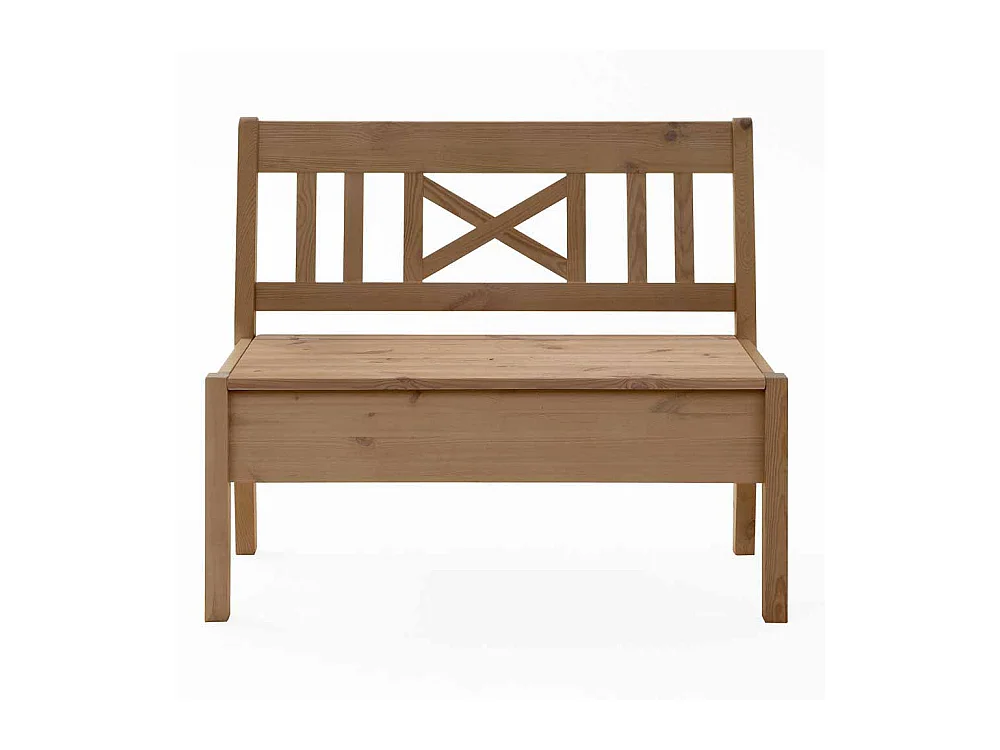 Esszimmerbank aus Kiefer massiv Stauraum