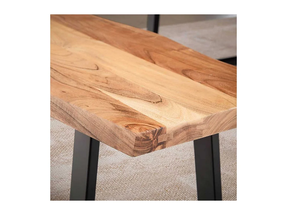 Esszimmerbank Küchenbank im Industry und Loft Stil 46 cm Sitzhöhe