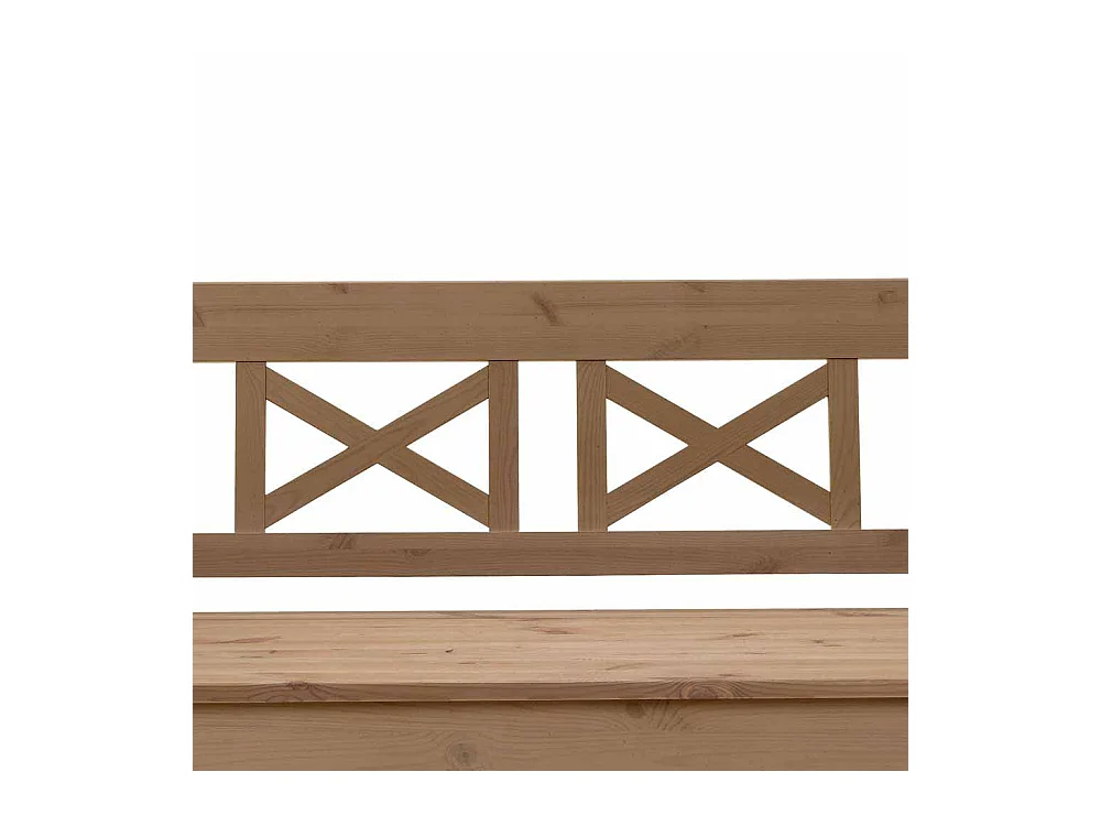 Esszimmerbank mit Stauraum Kiefer Massivholz