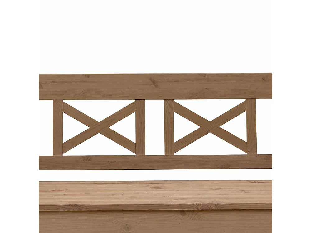 Esszimmerbank mit Stauraum Kiefer Massivholz