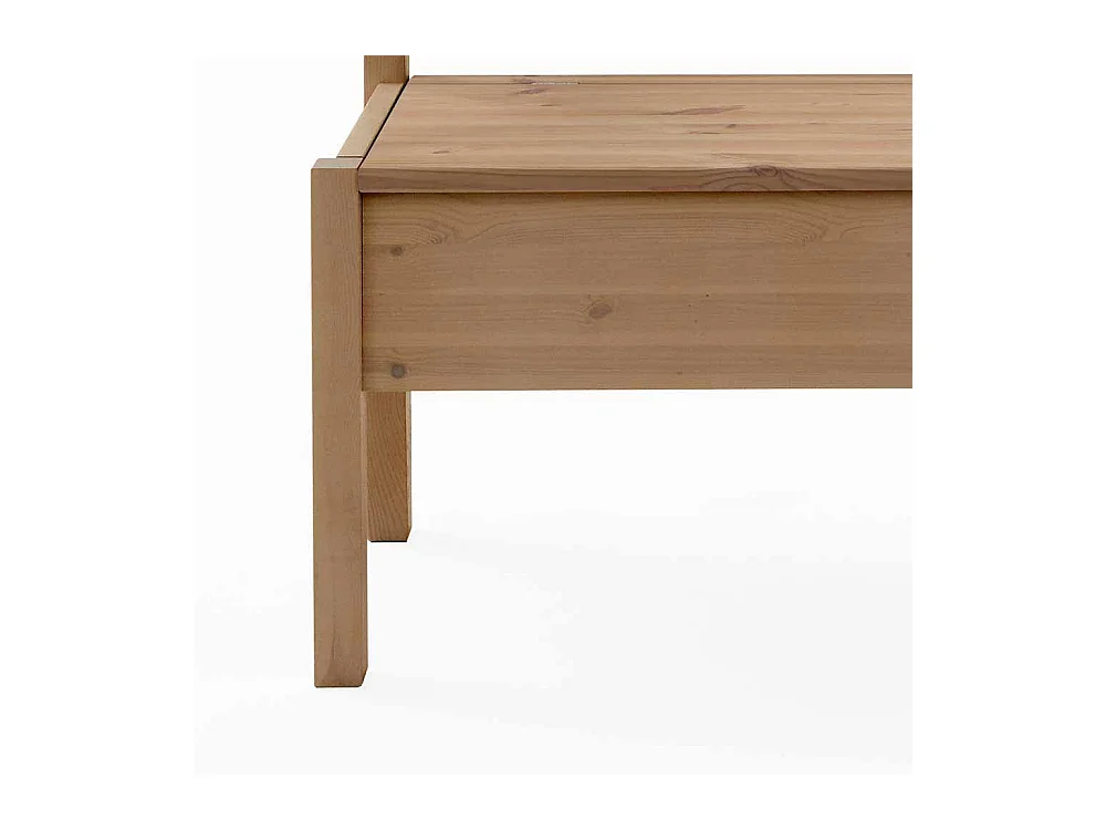 Truhenbank aus Kiefer Massivholz Landhaus