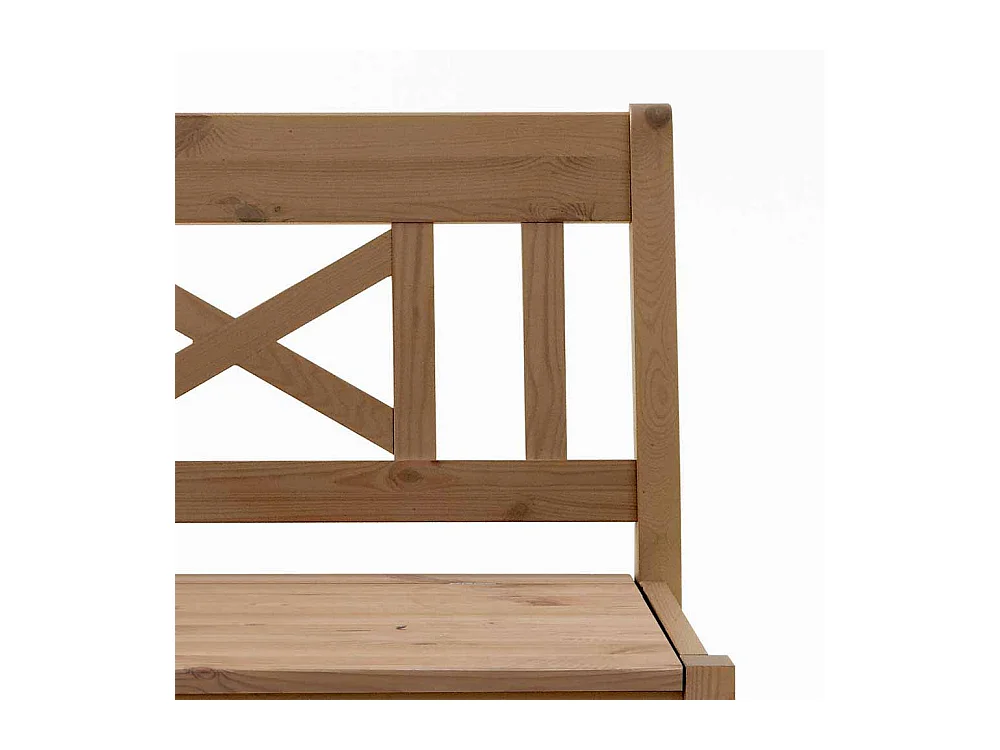 Truhenbank aus Kiefer Massivholz Landhaus