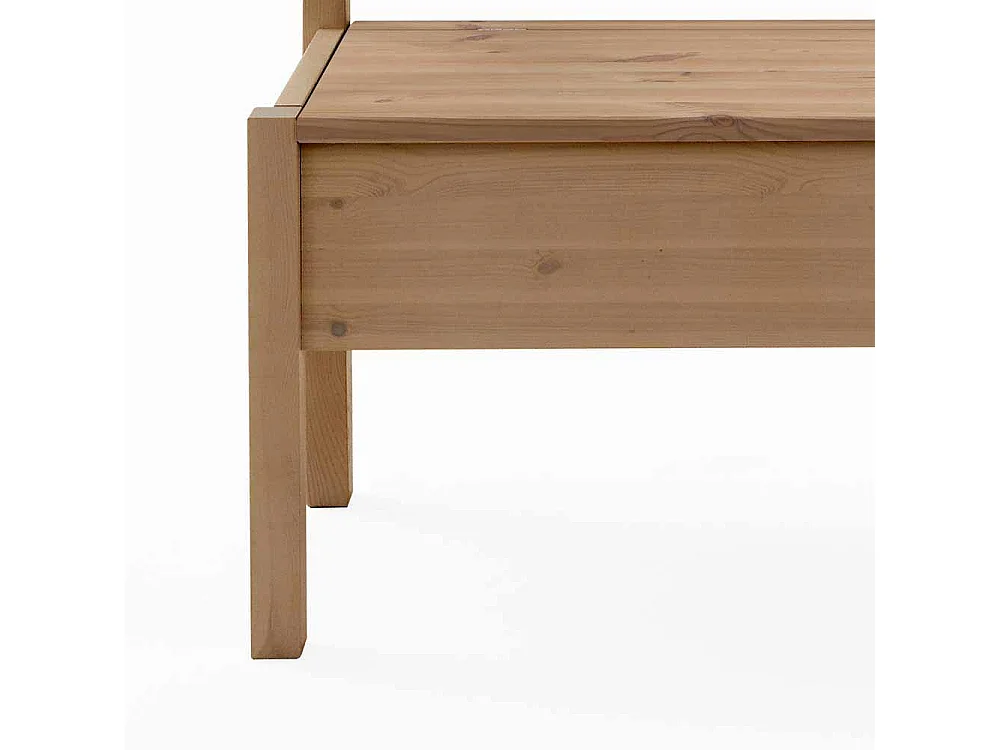 Truhenbank aus Kiefer Massivholz Landhaus