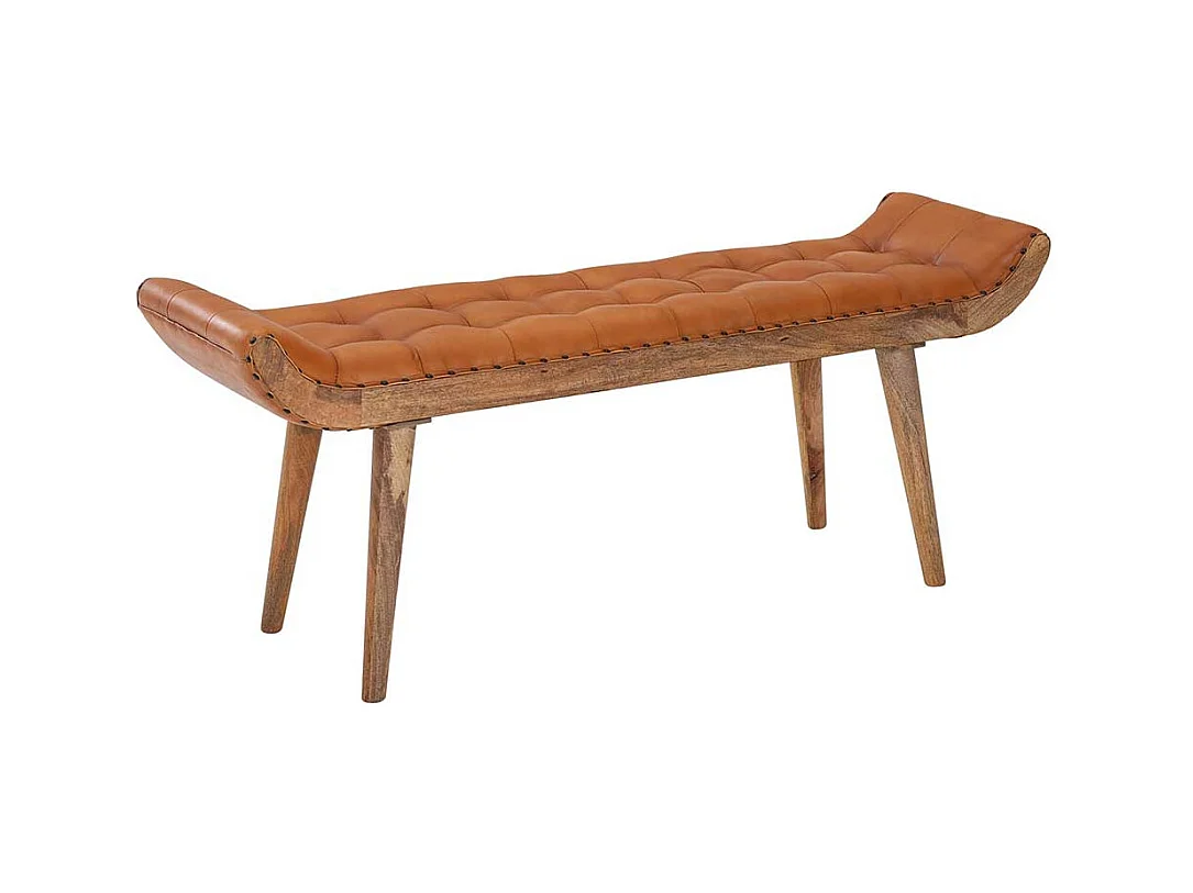 Rustikale Landhaus Ankleidebank 125 cm breit 47 cm Sitzhöhe