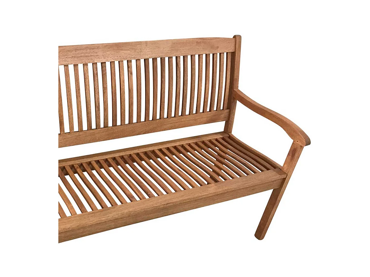 Terrassenbank aus Akazie Massivholz geölt