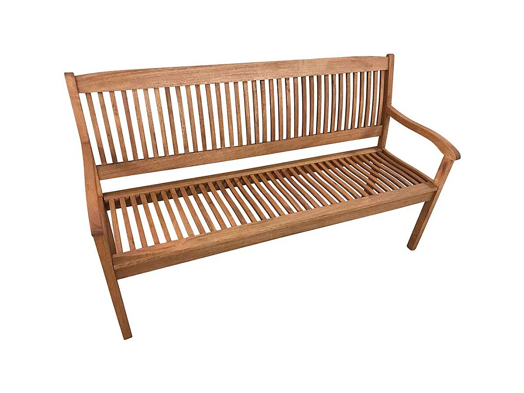 Terrassenbank aus Akazie Massivholz geölt