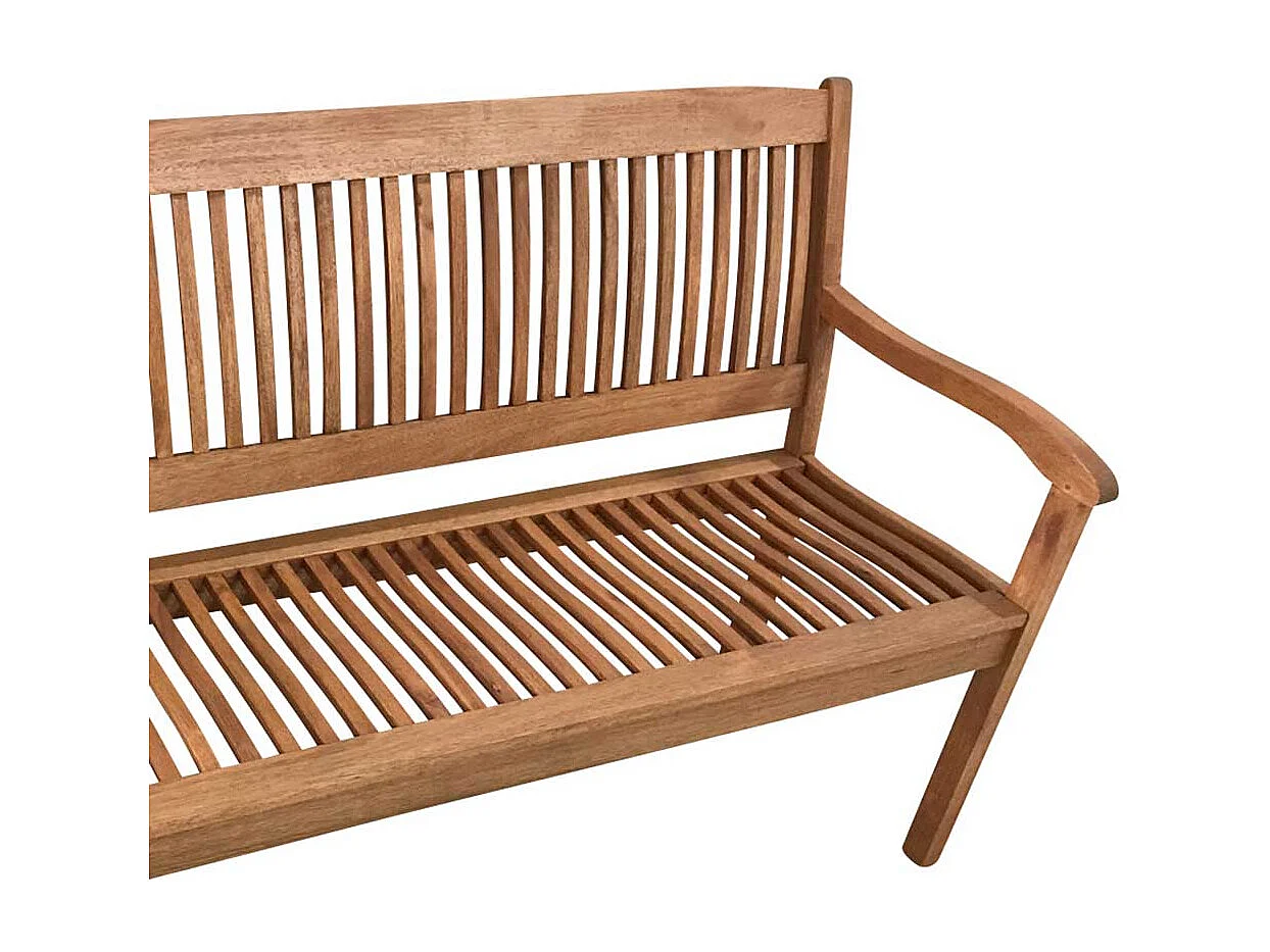 Terrassenbank aus Akazie Massivholz geölt