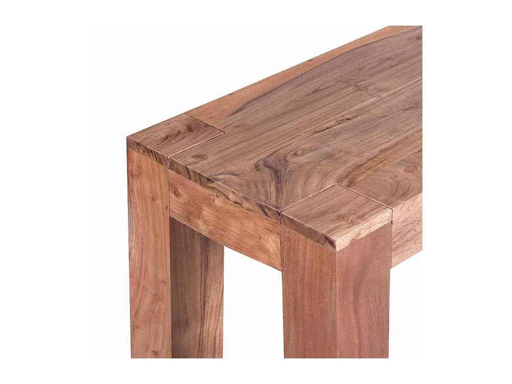 Sitzbank Esszimmer ohne Rückenlehne Akazie Massivholz