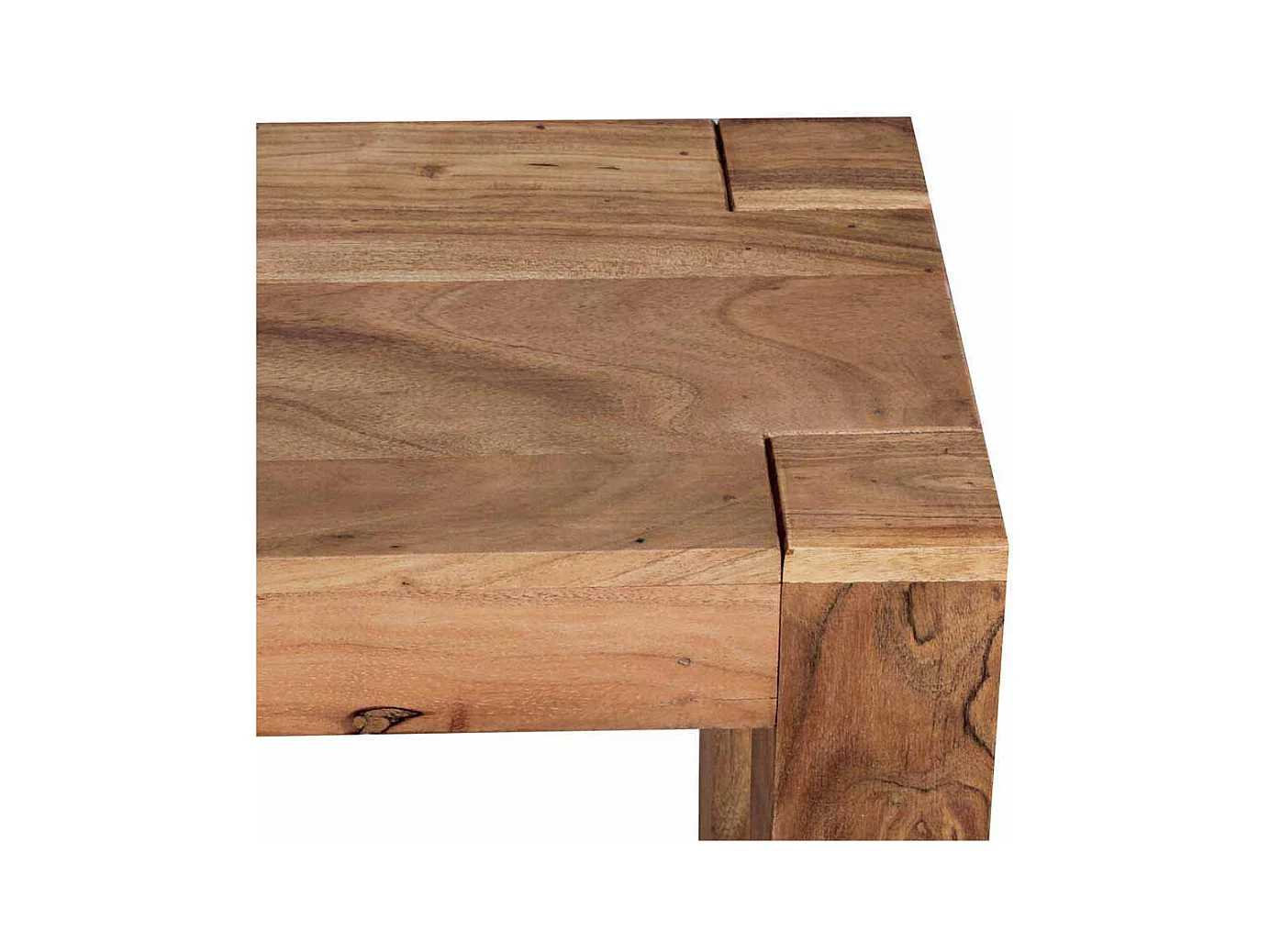 Sitzbank Esszimmer ohne Rückenlehne Akazie Massivholz