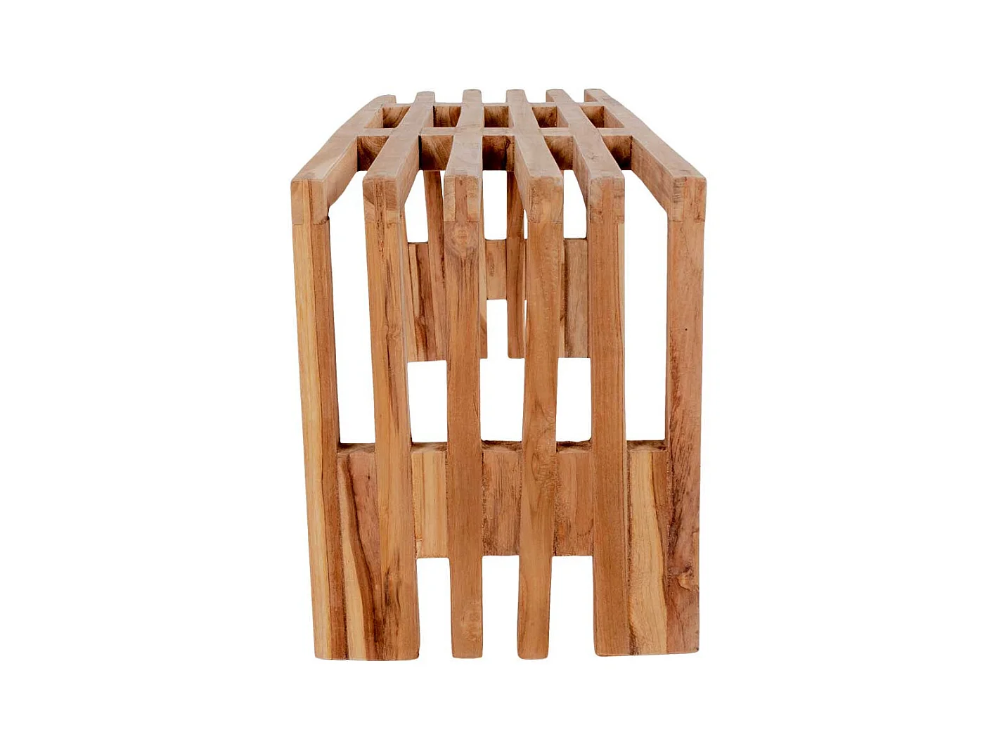 Sitzbank aus Teak Massivholz 140 cm breit