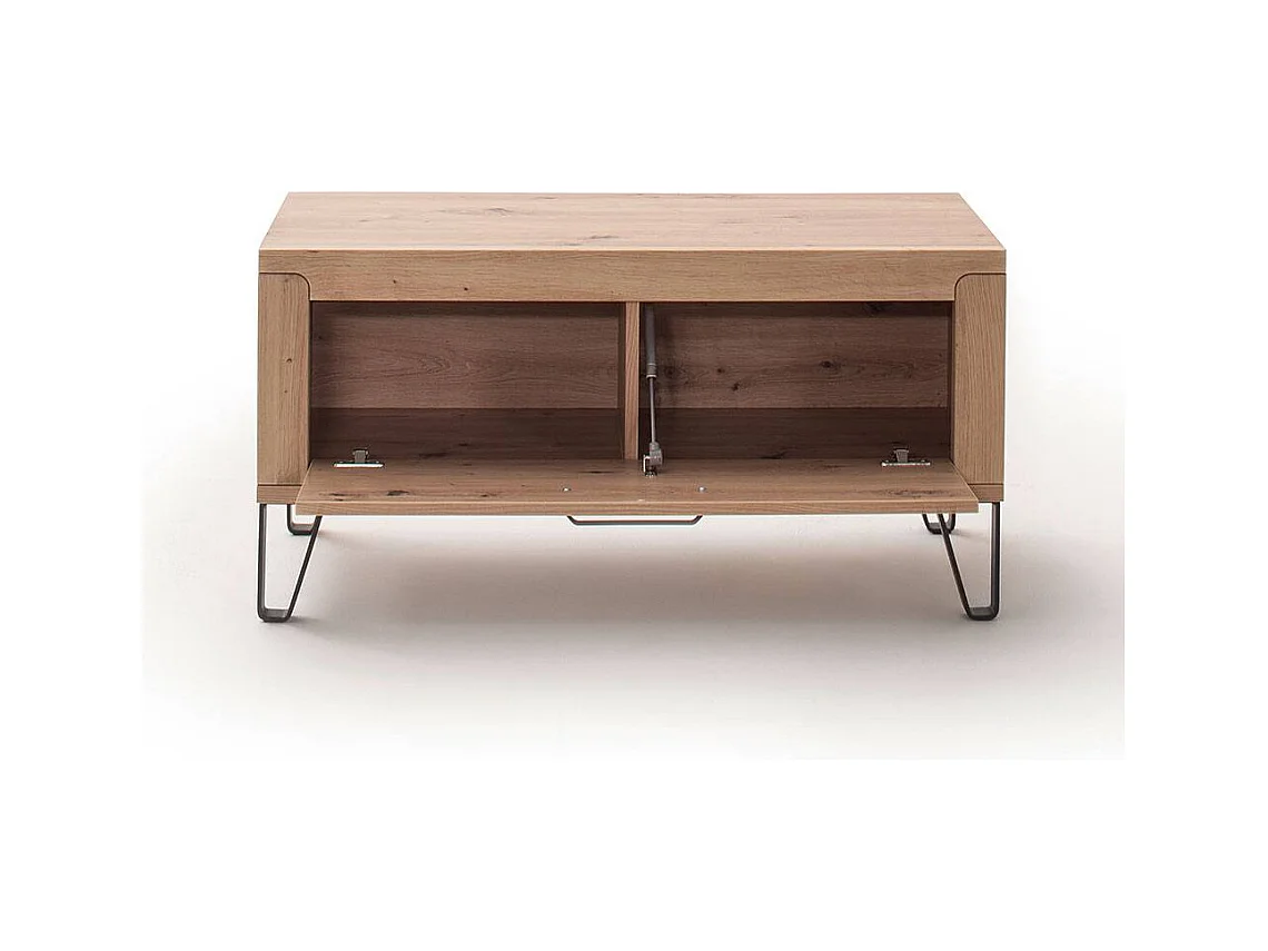 Sitzbank Dielenbank in Wildeichefarben 38 cm tief