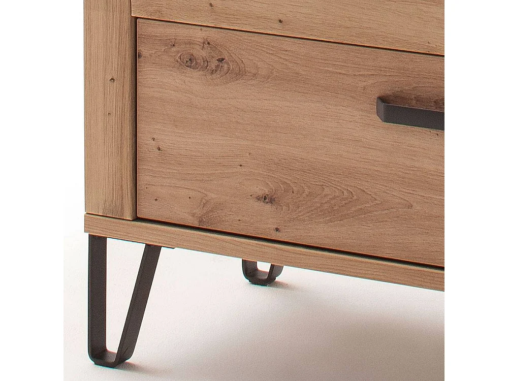 Sitzbank Dielenbank in Wildeichefarben 38 cm tief