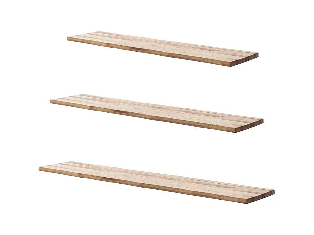 Sitzbank Essbank aus Massivholz & Metall im Industry und Loft Stil