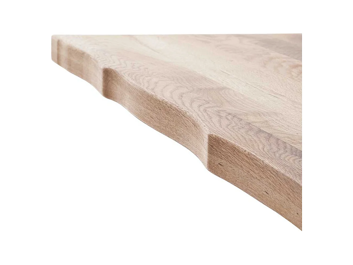 Sitzbank Essbank aus Massivholz & Metall im Industry und Loft Stil