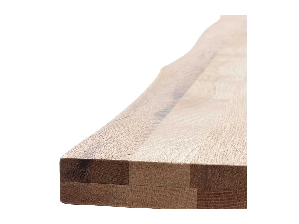 Sitzbank Essbank aus Massivholz & Metall im Industry und Loft Stil