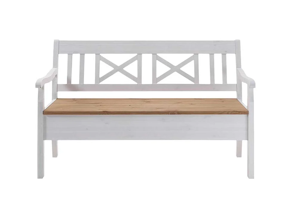 Bank mit Stauraum Landhausstil