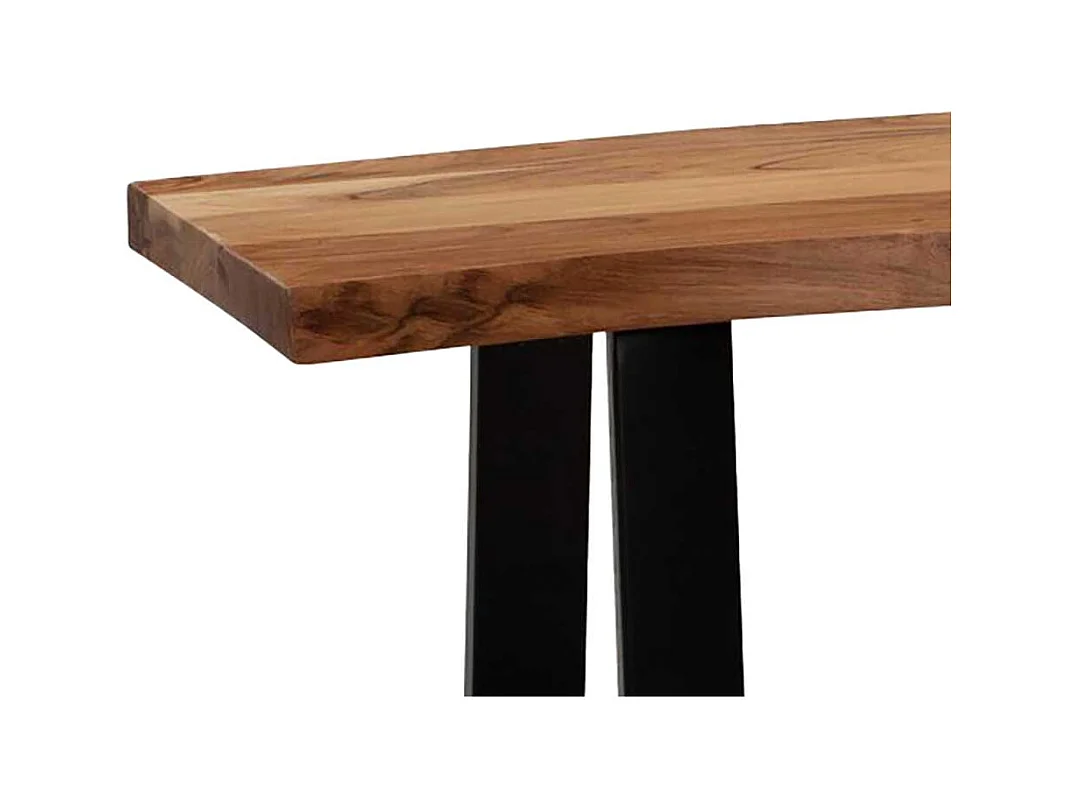 Esszimmerbank Küchenbank im Industry und Loft Stil 46 cm Sitzhöhe