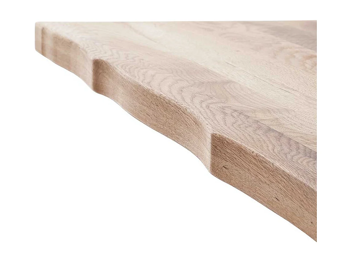 Sitzbank Essbank aus Massivholz & Metall im Industry und Loft Stil