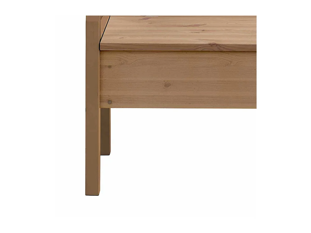 Esszimmerbank aus Kiefer Massivholz Stauraum