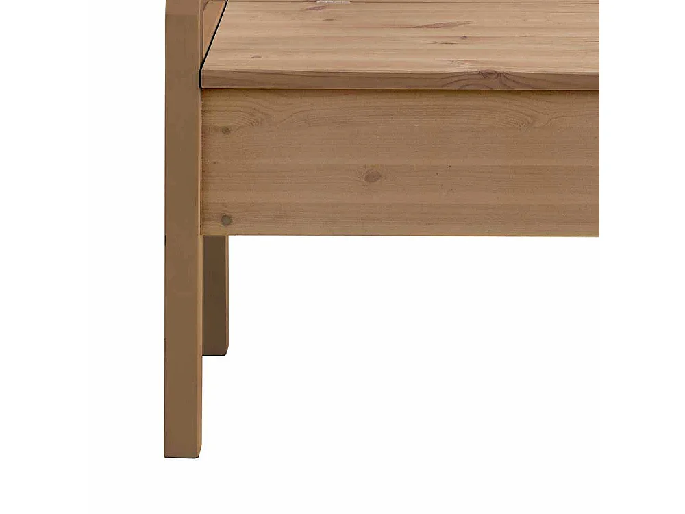 Esszimmerbank aus Kiefer Massivholz Stauraum