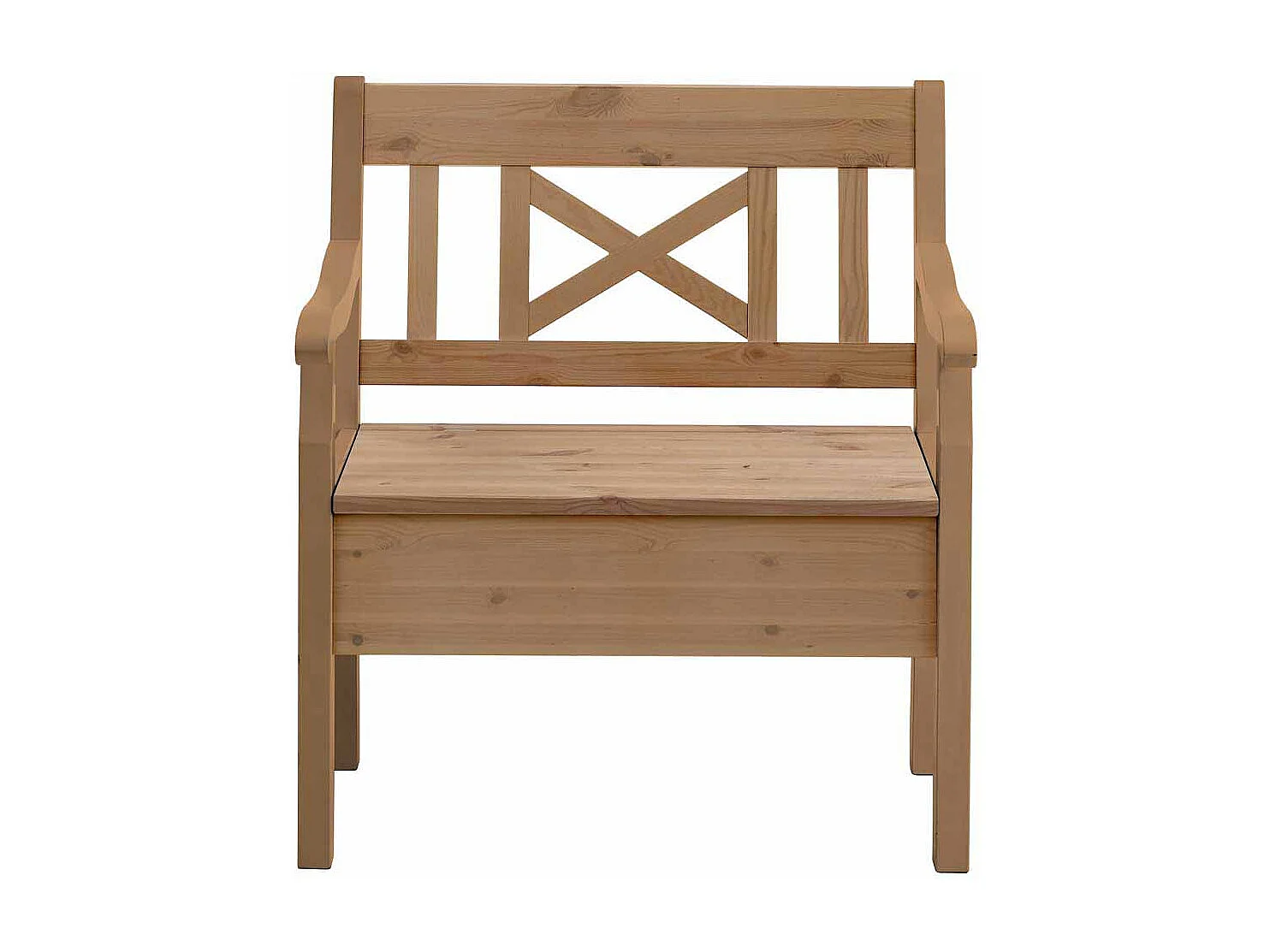 Esszimmerbank aus Kiefer Massivholz Stauraum