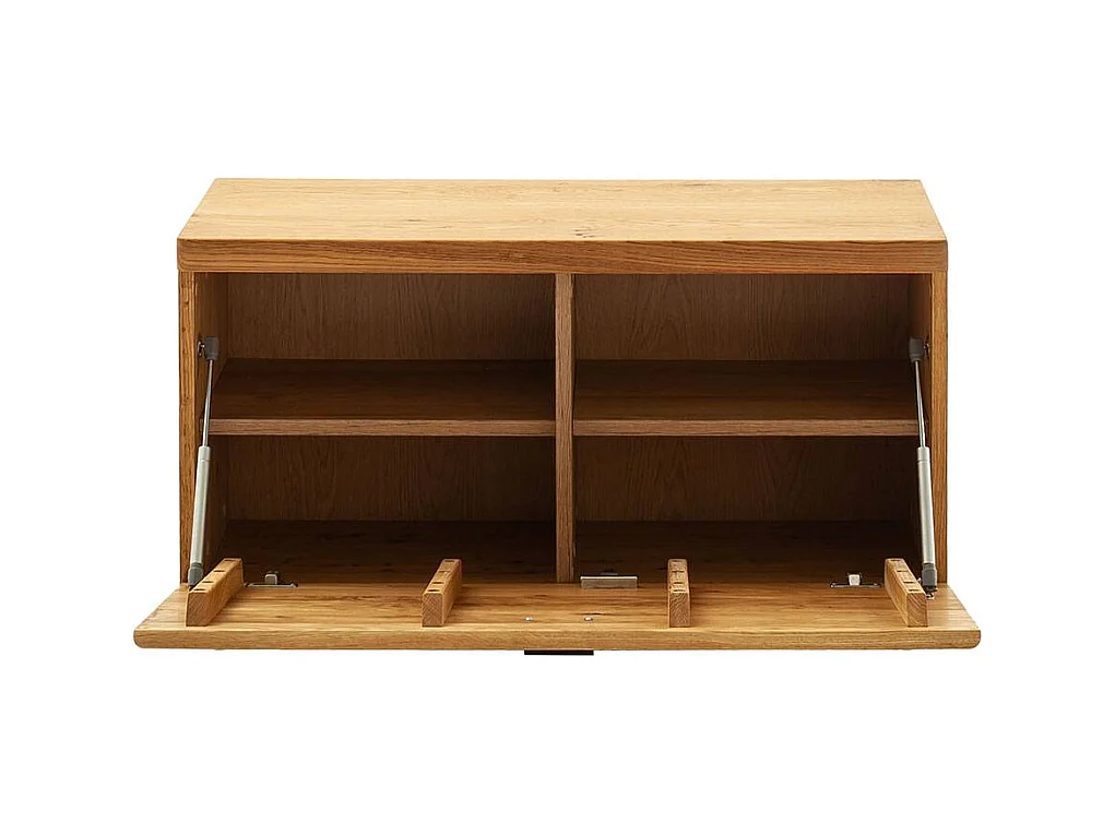 Sitzbank Dielenbank in Wildeichefarben echtholzfurniert