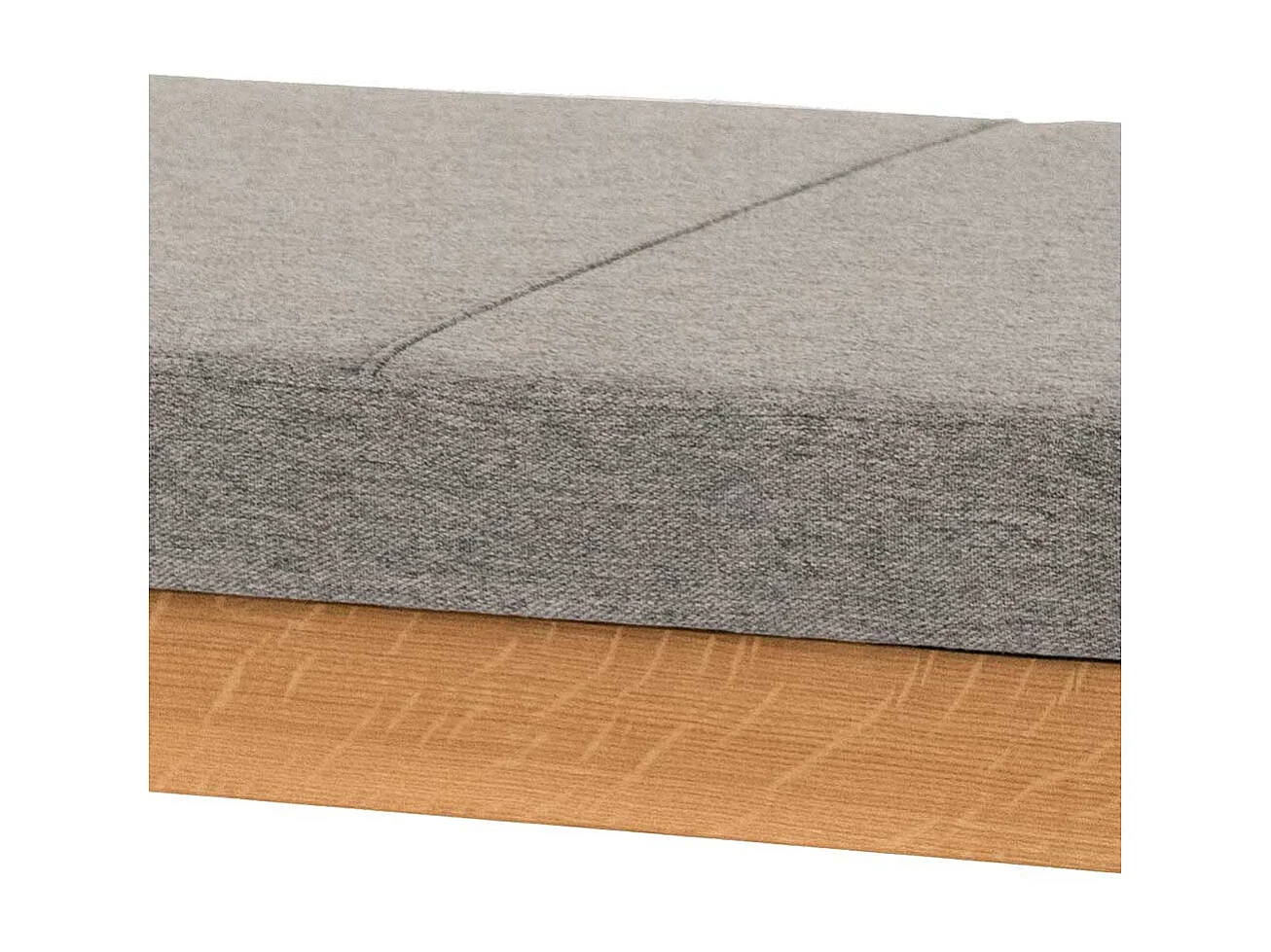 Eßtischbank aus Eiche Massivholz Webstoff