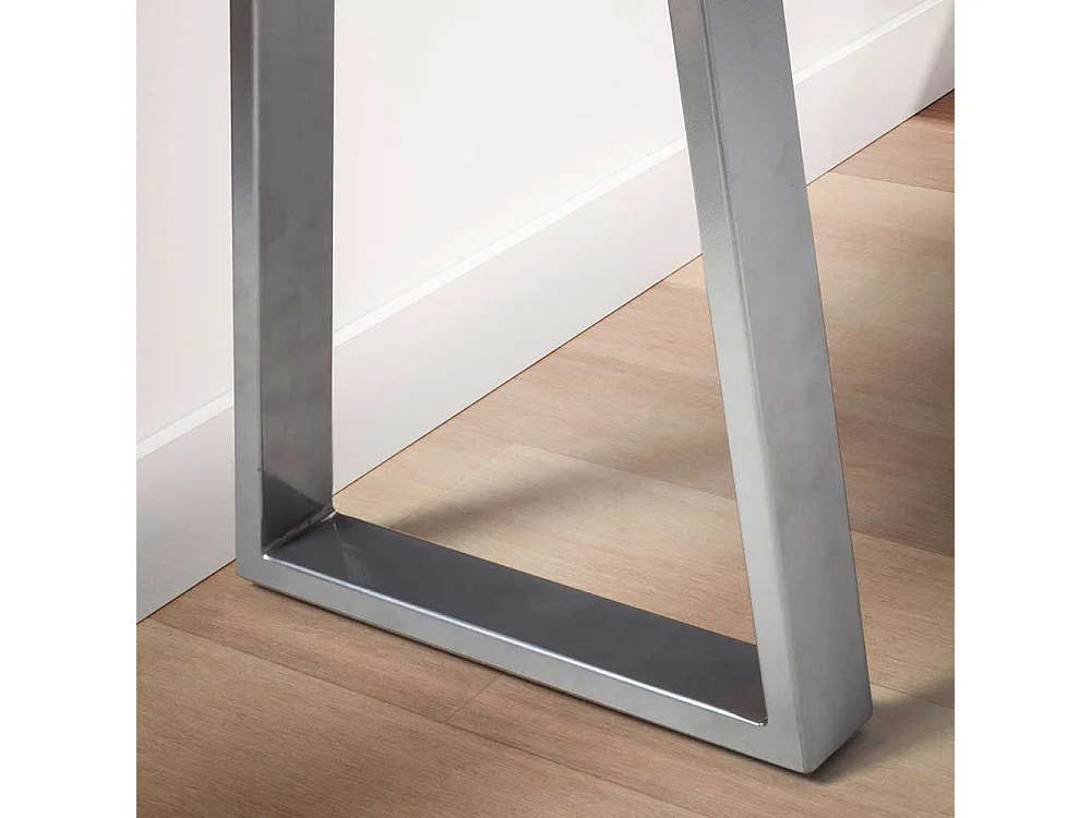 Esszimmerbank Garderobenbank aus Akazie Massivholz und Metall