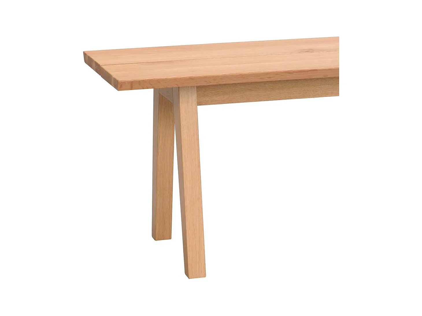 Küchenbank aus Eiche Massivholz 45 cm Sitzhöhe