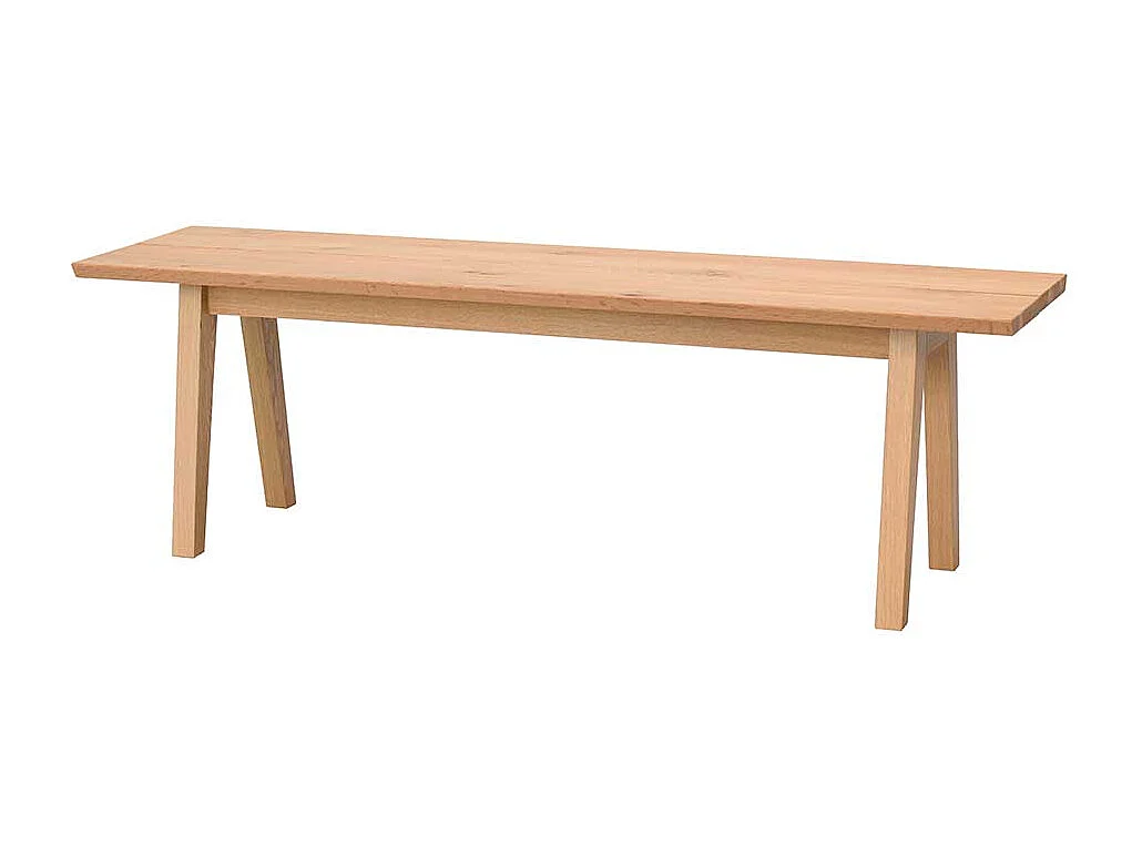 Küchenbank aus Eiche Massivholz 45 cm Sitzhöhe