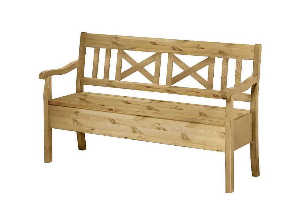 Massivholzbank aus Kiefer Massivholz Landhausstil