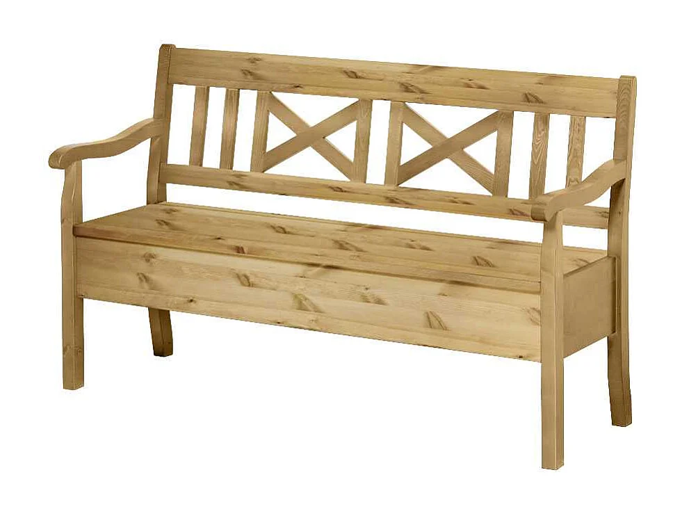 Massivholzbank aus Kiefer Massivholz Landhausstil