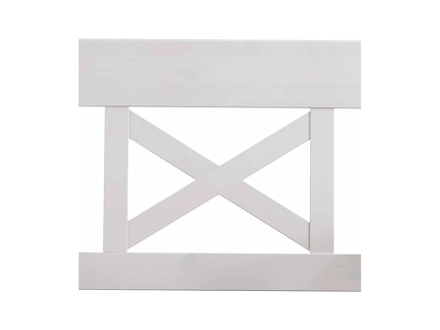 Esstischbank in Weiß mit Armlehnen und Stauraum