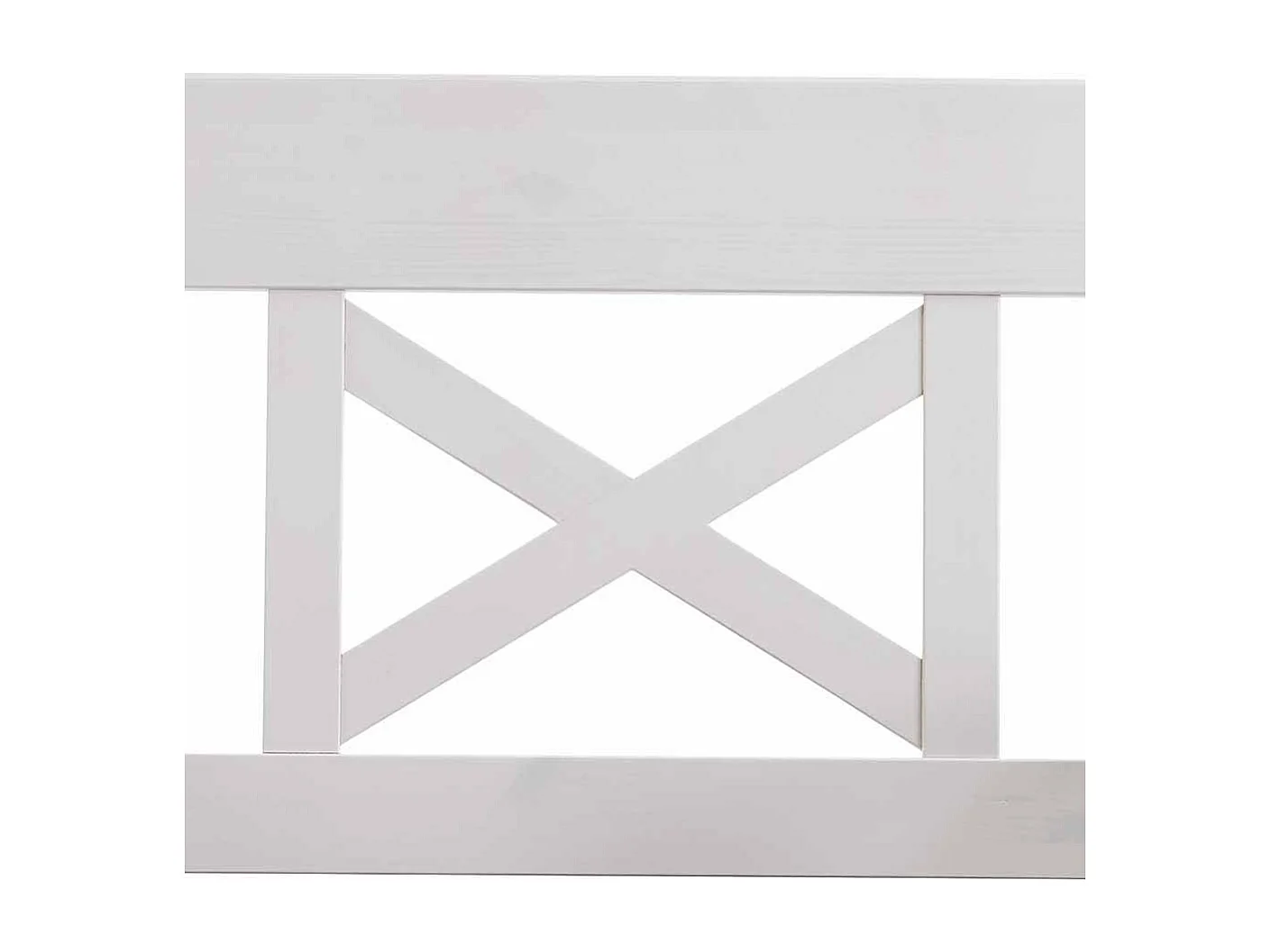 Esstischbank in Weiß mit Armlehnen und Stauraum