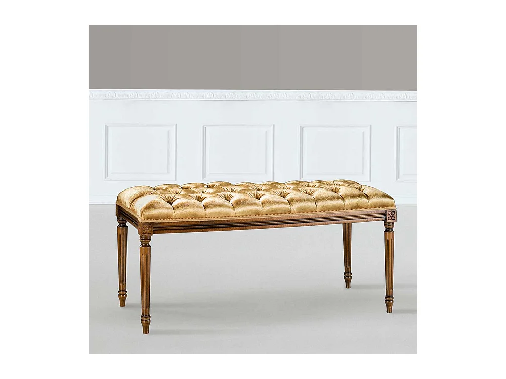 Sitzbank Schlafzimmer in italienischem Design 100 cm breit