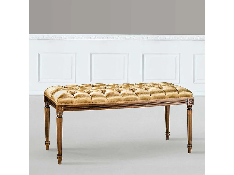 Sitzbank Schlafzimmer in italienischem Design 100 cm breit