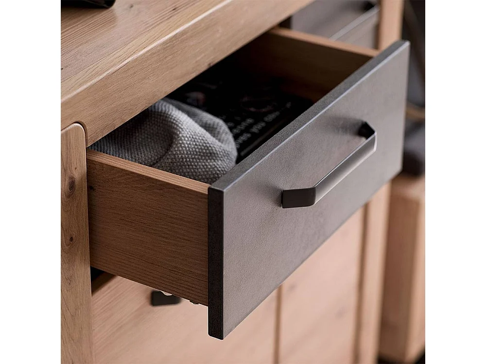 Schuhschrank Schuh Schrank mit einer Schublade und Drehtüren