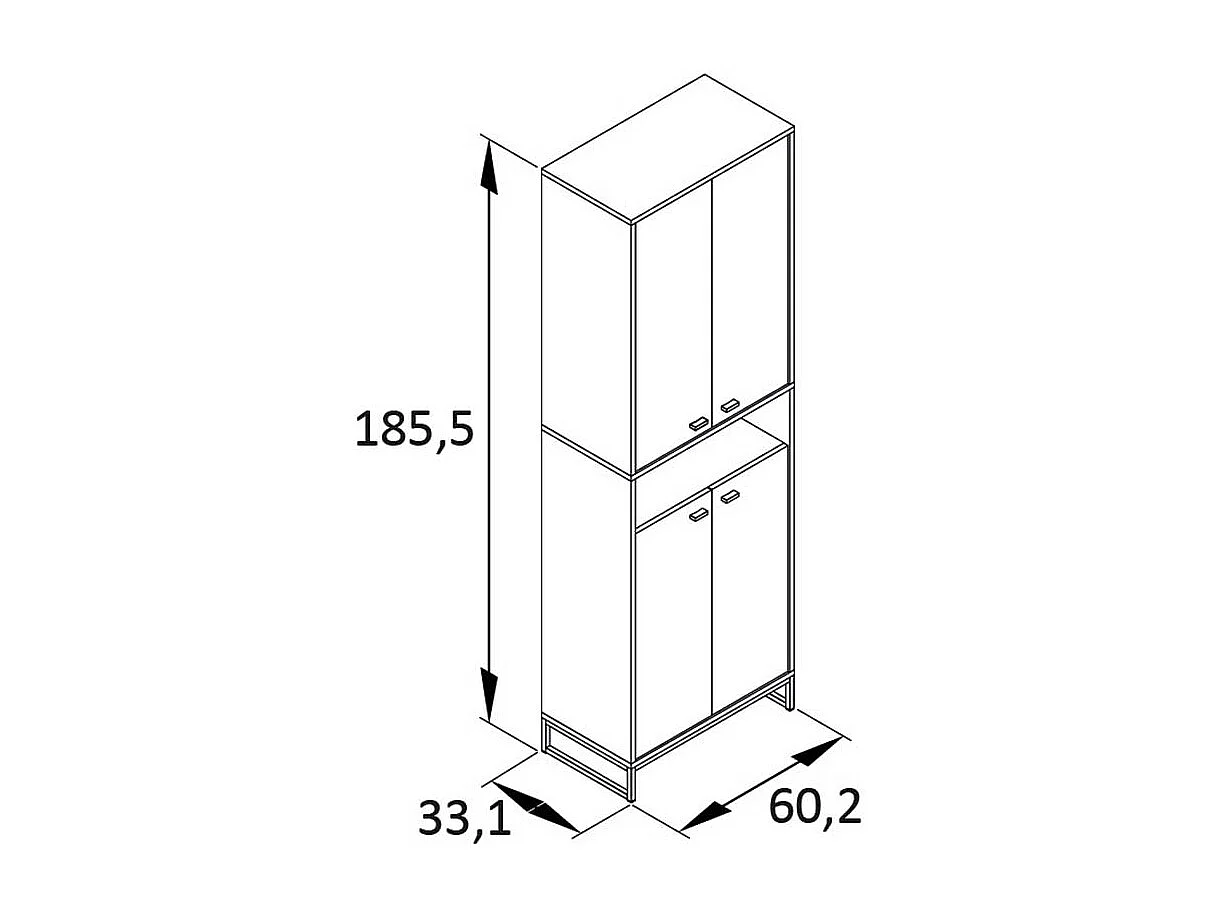 Graugrüner Schuh Schrank im Skandi Design Stangen Schuhablage