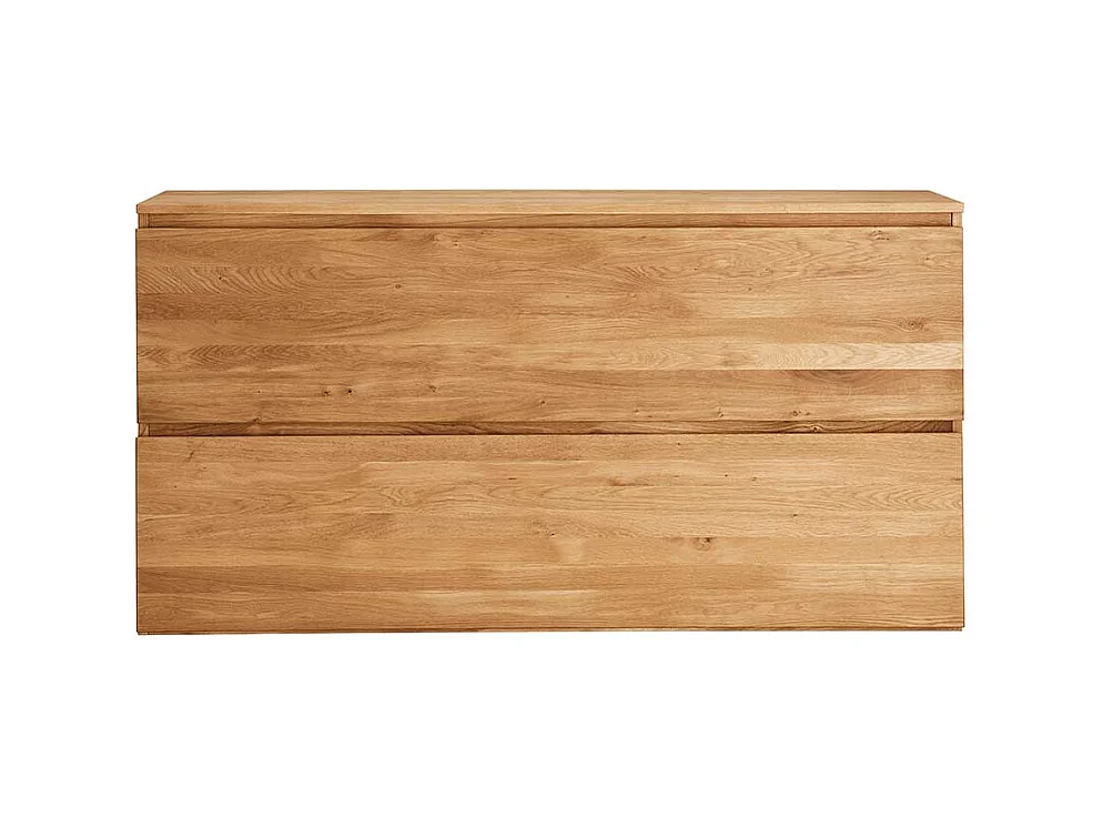 Hänge Schuhschrank aus Asteiche Massivholz 2 Klappen