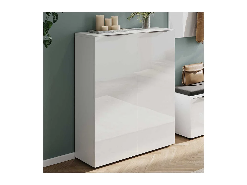 Schuh Schrank mit Drehtüren stoßfesten ABS Kanten