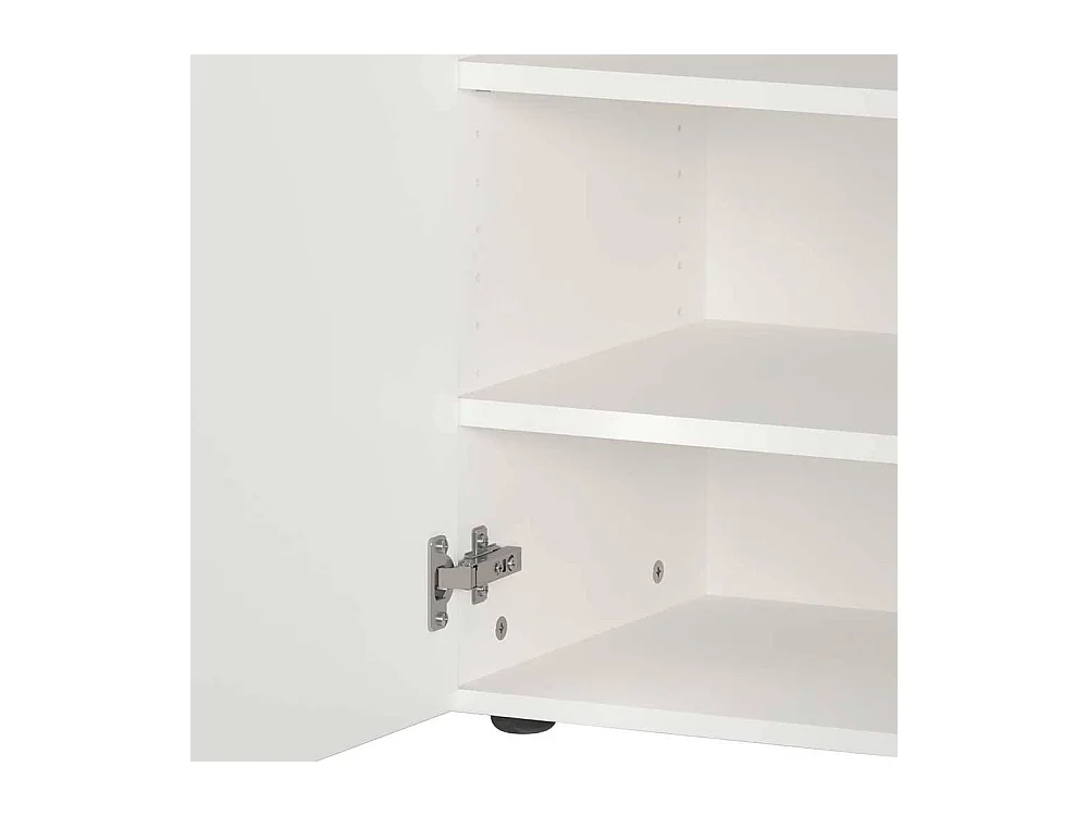 Schuh Schrank mit Drehtüren stoßfesten ABS Kanten