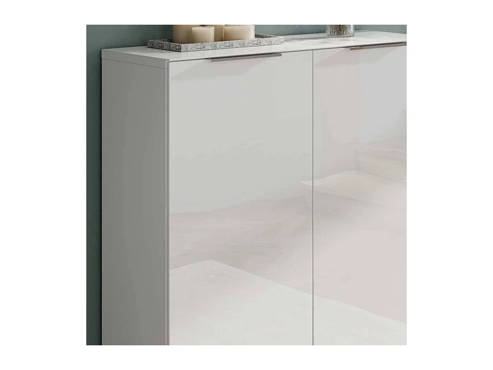 Schuh Schrank mit Drehtüren stoßfesten ABS Kanten